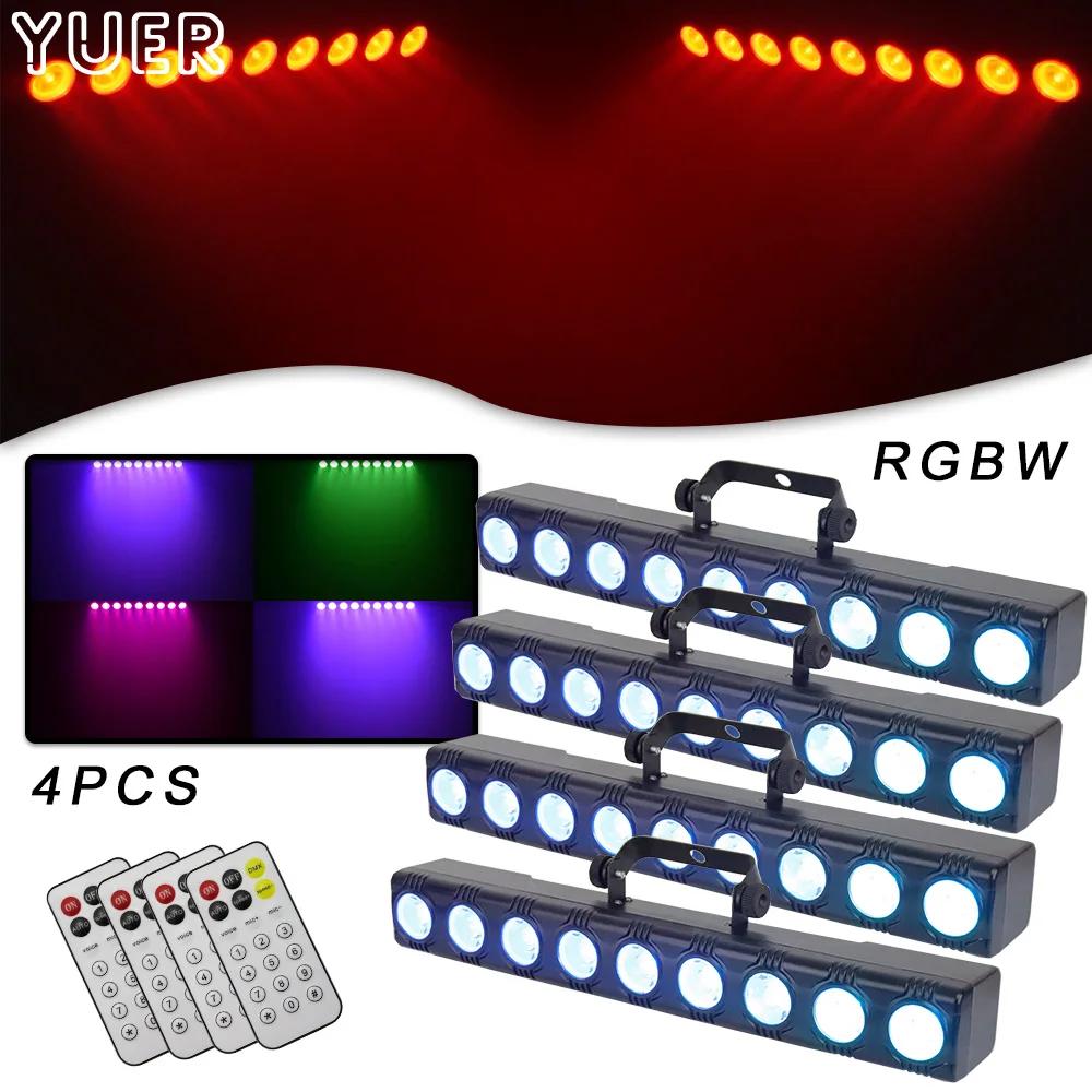RGBW LED  Ʈ  Ʈκ ȿ, Ȩ Ƽ  , Ŭ DJ  ܼƮ  , ǳ , 9x12W, 4 